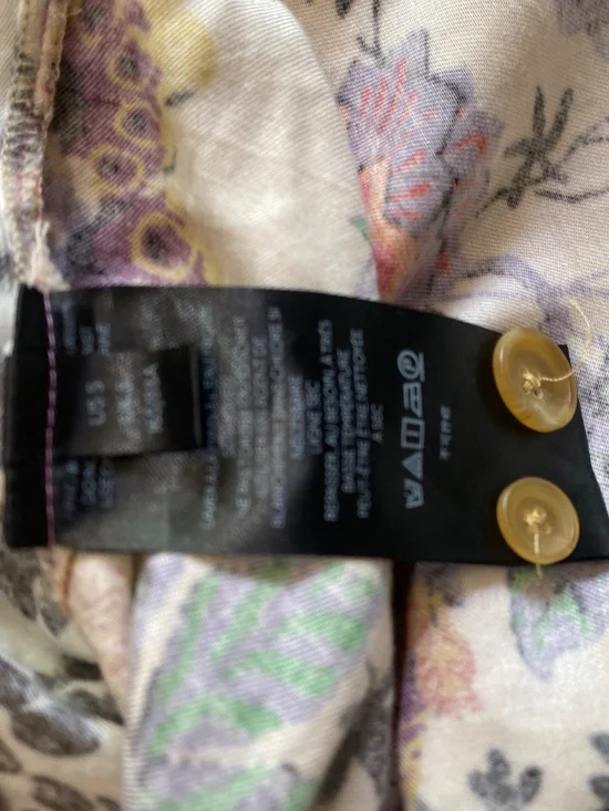 Anthropologie S Pilcro Relaxed Tunic Buttondown Top - Picture 12 of 13